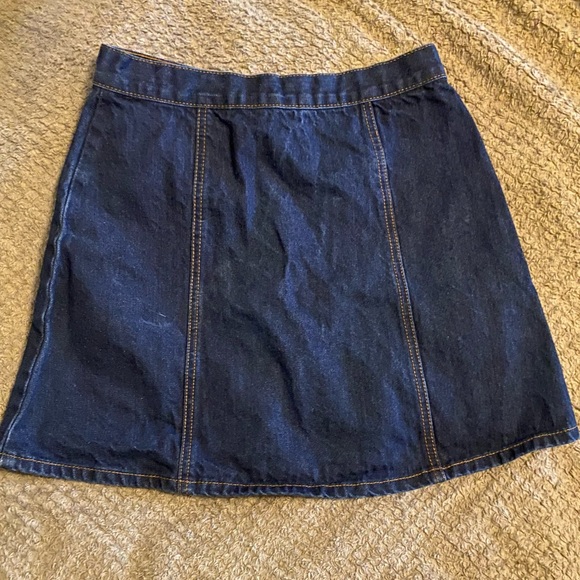 BDG denim mini skirts light blue and dark blue - Picture 7 of 7